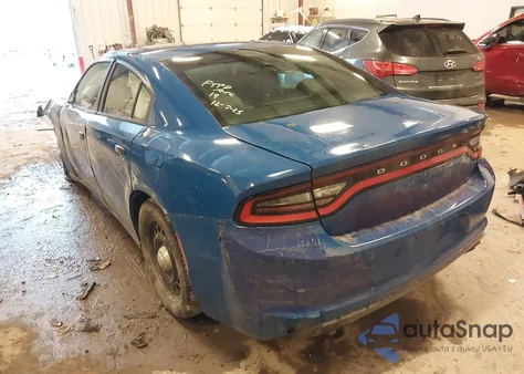 2016 Dodge Charger Police from USA, damaged, VIN 2C3CDXKT6GH271091